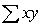 Use the following to answer questions : Consider the following six pairs of x and y values:    -The value of   is: