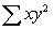 Use the following to answer questions : Consider the following six pairs of x and y values:    -The value of   is: