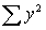 Use the following to answer questions : Consider the following six pairs of x and y values:    -The value of   is: