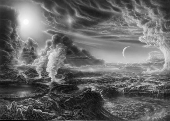 Which of the following best describes the Hadean Eon of Earth's history?   A)  It was when the first abundant shelly organisms appeared in the fossil record. B)  It was a time between the formation of the Earth and the oldest rocks preserved in the rock record. C)  It was a time when stable continental interiors,termed cratons,first formed. D)  It was when the dinosaurs appeared and came to dominate large-scale terrestrial life.