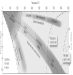 Consult the figure below.Compared with low-grade metamorphic rocks,high-grade rocks   A)  always contain more quartz and feldspar. B)  are produced closer to the surface. C)  are produced at greater temperatures and pressures. D)  are produced at cooler temperatures but greater pressures.