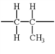 What is the monomer used to make the following polymer?   A)    B)    C)    D)    E)   