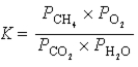 <strong>What is the correct equilibrium constant expression for the following reaction? CO<sub>2</sub>(g)+ 2H<sub>2</sub>O(g) CH<sub>4</sub>(g)+ 2O<sub>2</sub>(g)</strong> A) B) C) D) E) none of the above