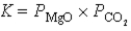 <strong>What is the correct equilibrium constant expression for the following reaction? MgCO<sub>3</sub>(s) MgO(s)+ CO<sub>2</sub>(g)</strong> A) B) C) D) E)