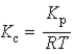 <strong>What is the relationship between K<sub>p</sub> and K<sub>c</sub> for the reaction below? N<sub>2</sub>(g)+ 3 H<sub>2</sub>(g) 2 NH<sub>3</sub>(g)</strong> A) B) C) D) E)