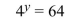 Write the word or phrase that best completes each statement or answers the question. Solve the equation.