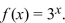 Write the word or phrase that best completes each statement or answers the question. Graph the function . Plot at least three points.