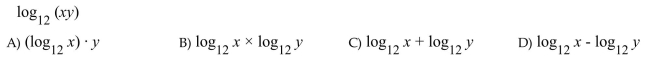 Expand into a sum and/or difference of logarithms. Assume all variables represent positive real numbers.