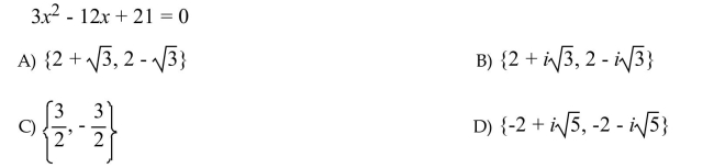 Solve the quadratic equation by completing the square and applying the square root property.  <div style=padding-top: 35px> 