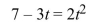 Write the word or phrase that best completes each statement or answers the question. Solve the quadratic equation by completing the square and applying the square root property.  <div style=padding-top: 35px> 