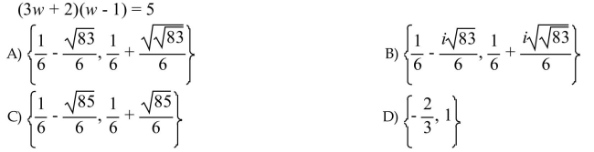 Solve the quadratic equation by completing the square and applying the square root property.  <div style=padding-top: 35px> 