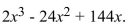 Write the word or phrase that best completes each statement or answers the question. a. Factor the expression   b. Use the zero product rule and the quadratic formula to solve the equation   There should be three solutions.<div style=padding-top: 35px> 