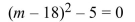 Solve the quadratic equation by using any method.  <div style=padding-top: 35px> 
