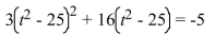 Solve the equation by using substitution.  <div style=padding-top: 35px> 