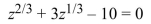 <strong>Solve the equation by using substitution.  </strong> A) {5, -5} B) {8, 125} C) {8, -125} D) {4, 25} <div style=padding-top: 35px> 