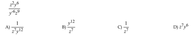 Simplify the expression. Write your answer with positive exponents only.  <div style=padding-top: 35px> 