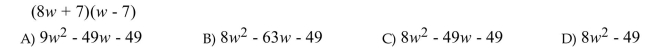 Multiply the polynomials by using the distributive property.  <div style=padding-top: 35px> 