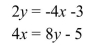 <strong>Determine if the lines are parallel, perpendicular, or neither parallel nor perpendicular. </strong> A) parallel B) neither C) perpendicular