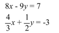 <strong>Determine if the lines are parallel, perpendicular, or neither parallel nor perpendicular. </strong> A) perpendicular B) neither C) parallel