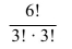 <strong>Evaluate the expression.  </strong> A) 6 B) 20 C) 23 D) 1 <div style=padding-top: 35px> 