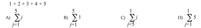 Write the series in summation notation.  <div style=padding-top: 35px> 
