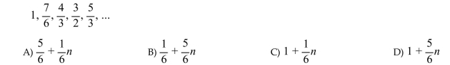 Write the nth term of the arithmetic sequence.  <div style=padding-top: 35px> 