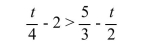Write the word or phrase that best completes each statement or answers the question. Solve the inequality. Graph the solution set and write the solution set in interval notation.