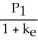 In the one-period valuation model with no dividend payments the current price of the stock is given by ________. A)  P<sub>0 </sub>=   B)  P<sub>0 </sub>=   +   C)  P<sub>0 </sub>=   × 100 D)  P<sub>0 </sub>=   × 365