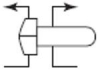Which of the following is a heat exchanger symbol for a condenser? A)    B)    C)    D)   