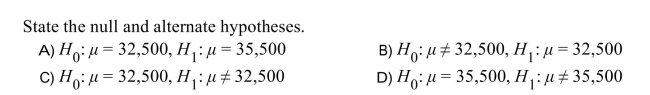 The mean annual tuition and fees for a sample of 15 private colleges was $35,500 with astandard deviation of $6500. )