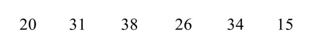 <strong>Find the mean for the following data set: ) </strong> A)23 B)27.3 C)8.0 D)28.5