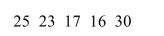 <strong>Find the sample standard deviation for the following data set: ) </strong> A)27 B)5.8 C)5.2 D)33.7