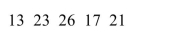 <strong>Find the population variance for the following data set: ) </strong> A)5.1 B)13 C)26 D)20.8