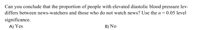 A study reported that in a sample of 104 people who watch television news,)