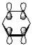 How many nodal planes does the following representation of benzene have?   A) 0 B) 1 C) 2 D) 3