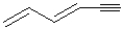 How many electrons pairs are part of the conjugated system in the molecule shown below?   A) 0 B) 2 C) 3 D) 4