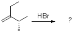 What is (are) the product(s) of the following electrophilic addition?   A)    B)    C)    D)   