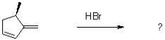 What would be the major product of the following reaction performed under kinetic conditions?   A)    B)    C)    D)   