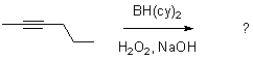 What would be the expected product(s) for the following transformation?   A)    B)    C) No reaction would occur. D) A 50:50 mixture of