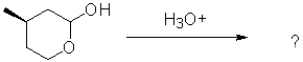 What would be the most likely product from the reaction scheme below?   A)    B)    C)    D)   