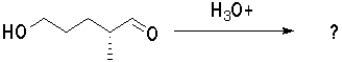 What would be the most likely product from the reaction scheme below?   A)    B)    C)    D)   
