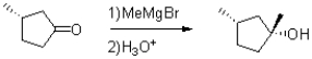 Provide the mechanism for the following transformation.Indicate why the following stereochemistry is obtained.  
