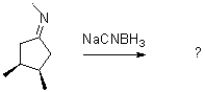 What is the expected product for the following transformation? Show all stereochemistry.  