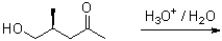 What is the expected product for the following transformation? Show all stereochemistry.  