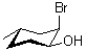 What are the absolute configurations of the chiral centres in the molecule shown below?   A) 1S,2R,4R B) 1S,2R,4S C) 1R,2S,4R D) 1R,2R,4S