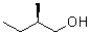 Which of the following represents a Newman projection of the molecule shown below?   A)    B)    C)    D)   