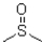 Which of the following best describes the solvent dimethylsulfoxide (DMSO) shown below?   A) polar and protic B) polar and aprotic C) non-polar and protic D) non-polar and aprotic