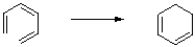 Which of the following best describes the reaction shown below?   A) cycloaddition B) sigmatropic rearrangement C) electrocyclic reaction D) substitution