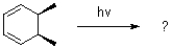 Which of the following represents the product of the reaction shown below?   A)    B)    C)    D)   