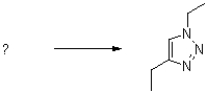 What are the reactants of the following reaction?   A)    B)    C)    D)   